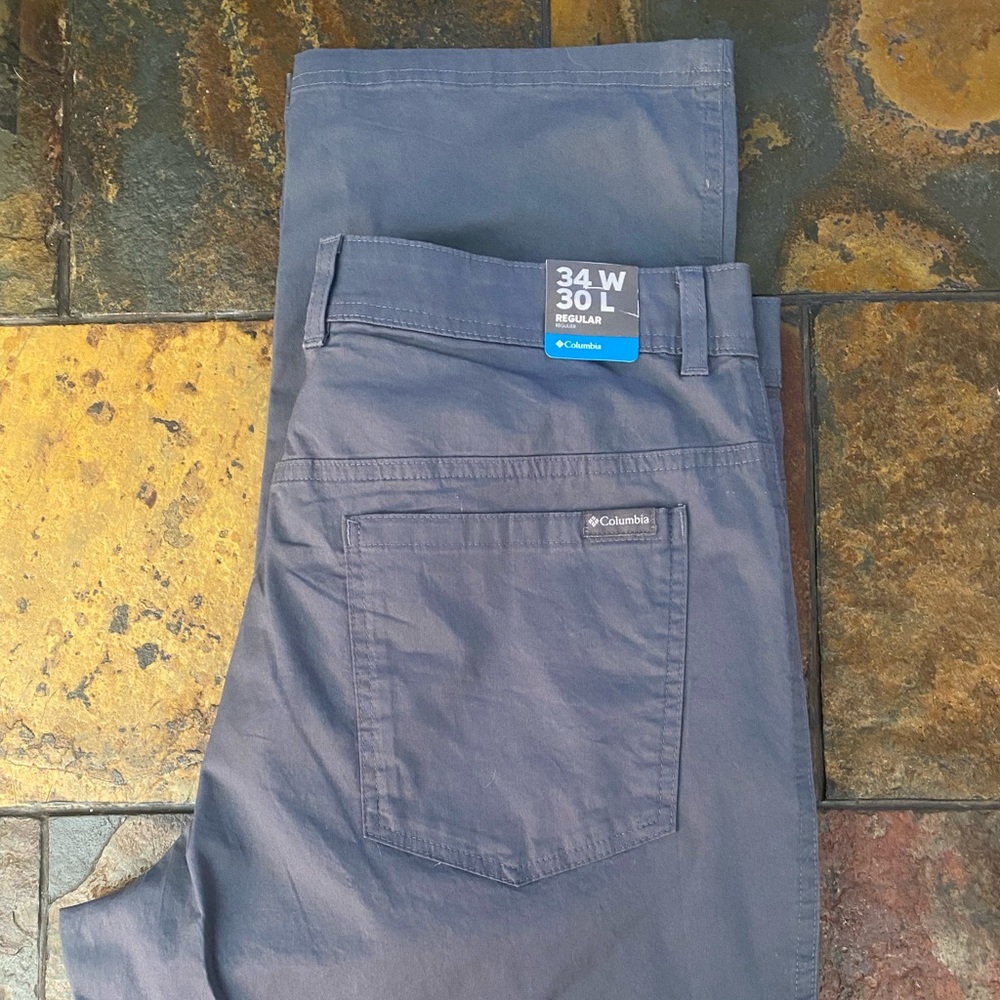 Men’s, blue, 5 pocket, Rapid Rivers Pant, new with tag